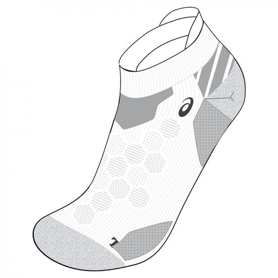 Носки ASICS ROAD NEUTRAL ANKLE SINGLE TAB 150226 0001 - купить в интернет магазине Acrobat24.ru 